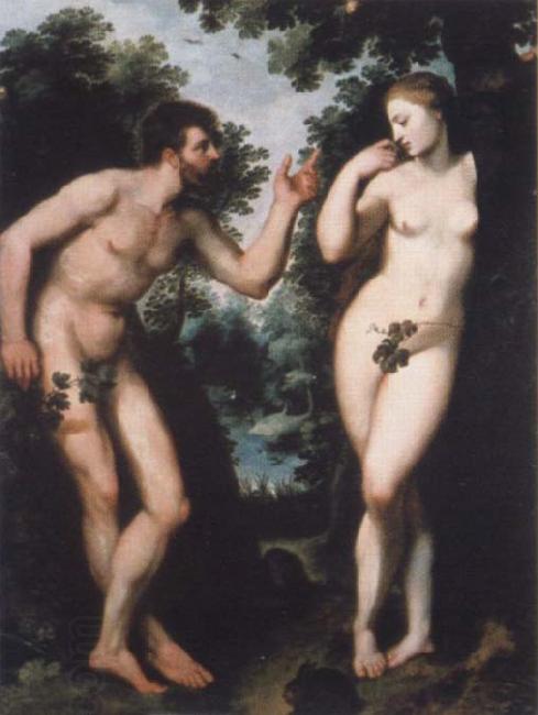 Peter Paul Rubens Adam and Eve oil painting picture